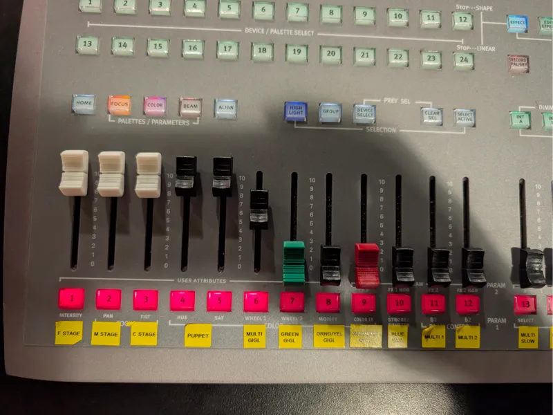 DMX Fader Slider Knob: Chauvet Obey & SmartFade ML