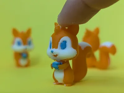 Tiny Cute Squirrel