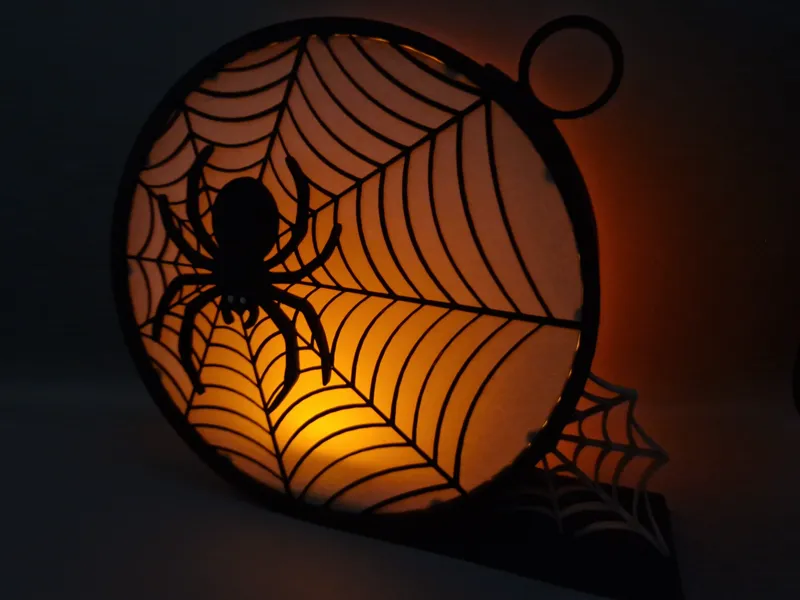 Lanterne Halloween modulable