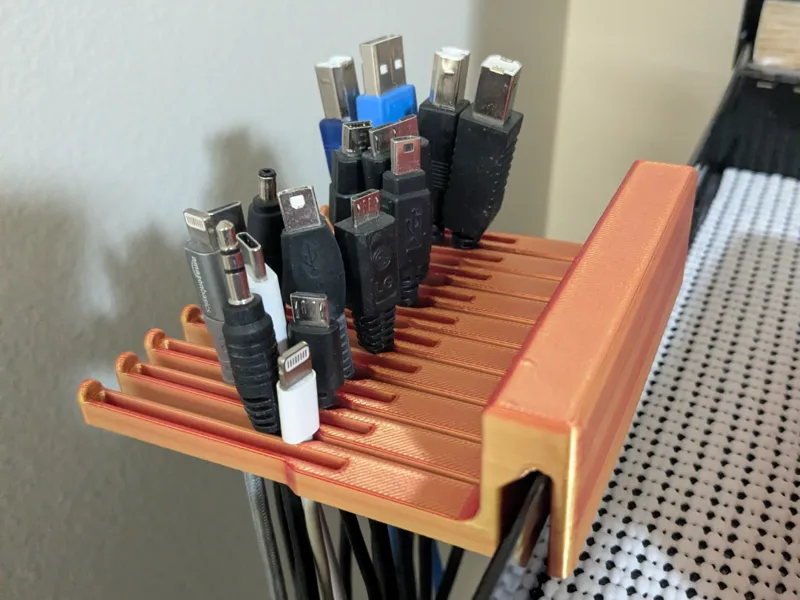Cable Organizer for hooking onto tool box