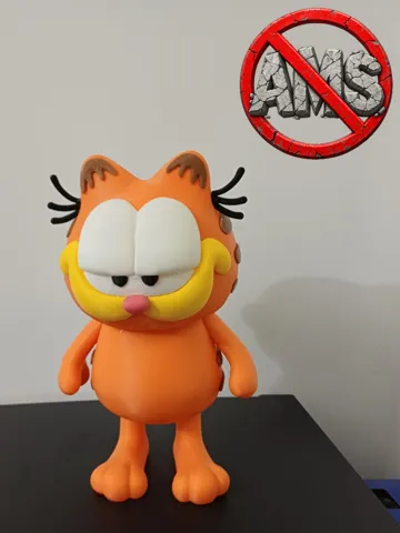 Accesorio para impresora 3D: Garfield / NO AMS — vista de referencia 2
