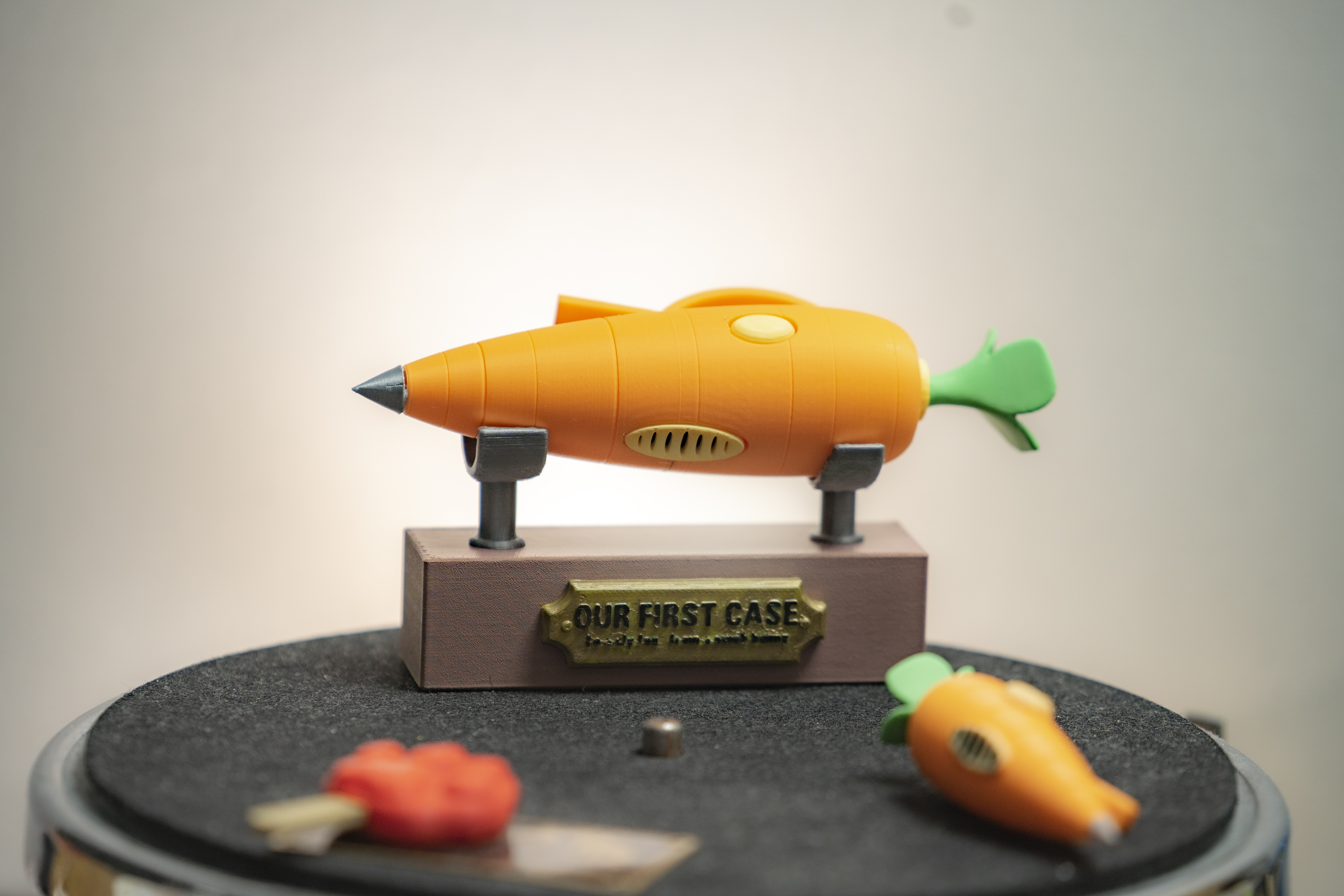 Miniatura 8 do modelo 3D 【疯狂动物城】胡萝卜录音笔 【更加精细】
