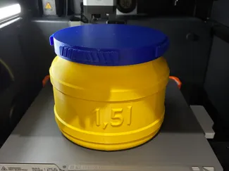 Weithalsfass 1,5l mit TPU Dichtung
