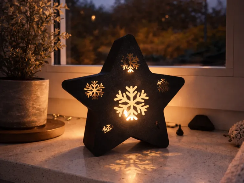 Christmas Light Teelicht Candle