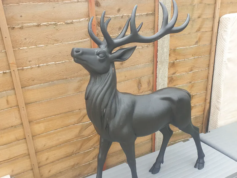 Nordic Titan Stag 1 Metre Giant Display Sculpture