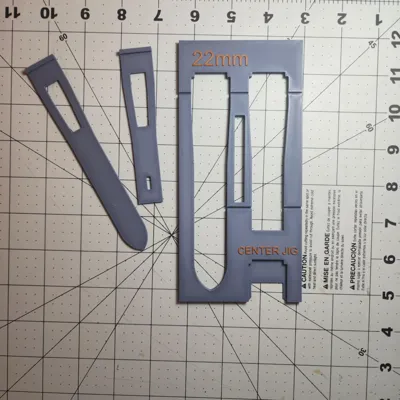 3D Printed Leather Watch Strap Template in 18-22mm by Roelax - MakerWorld