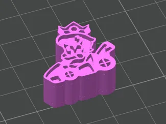Mario Kart Spielfigur - Baby Peach V2