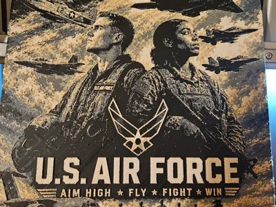 US Air Force Hueforge