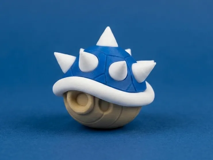 Blue Shell - Mario Kart - Keychain - No AMS
