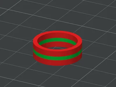 Length tolerance ring NIO-IO-NIO (2x1,5x2mm)
