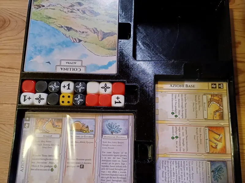 Insert for Arkendom conquista starter set 