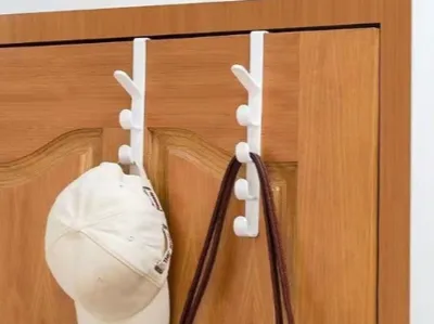 Over-the-door Hook (for Coats, Hats, and Keys)
