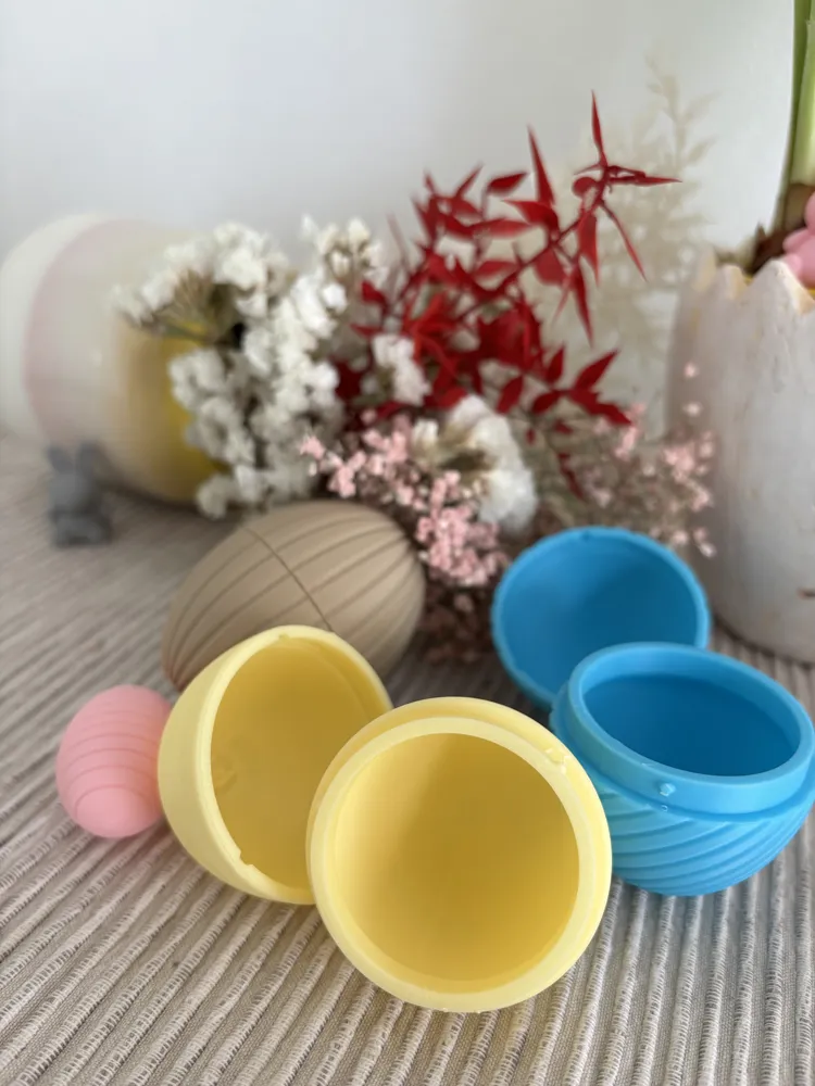 Easter Egg 3 Patterns - Free 3D Print Model - MakerWorld