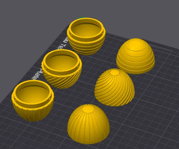 Easter Egg 3 Patterns - Free 3D Print Model - MakerWorld