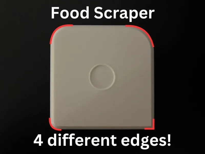 Food and Dish Scraper - Only 7 grams!