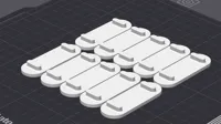 10 pieces 0.2mm layer, 2 walls, 15% infill