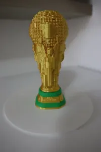 Trophée Coupe du Monde en briques — photo 2