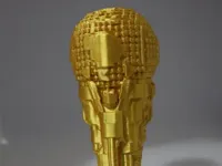 Trophée Coupe du Monde en briques — photo 1