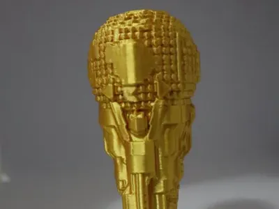 Trophée Coupe du Monde en briques