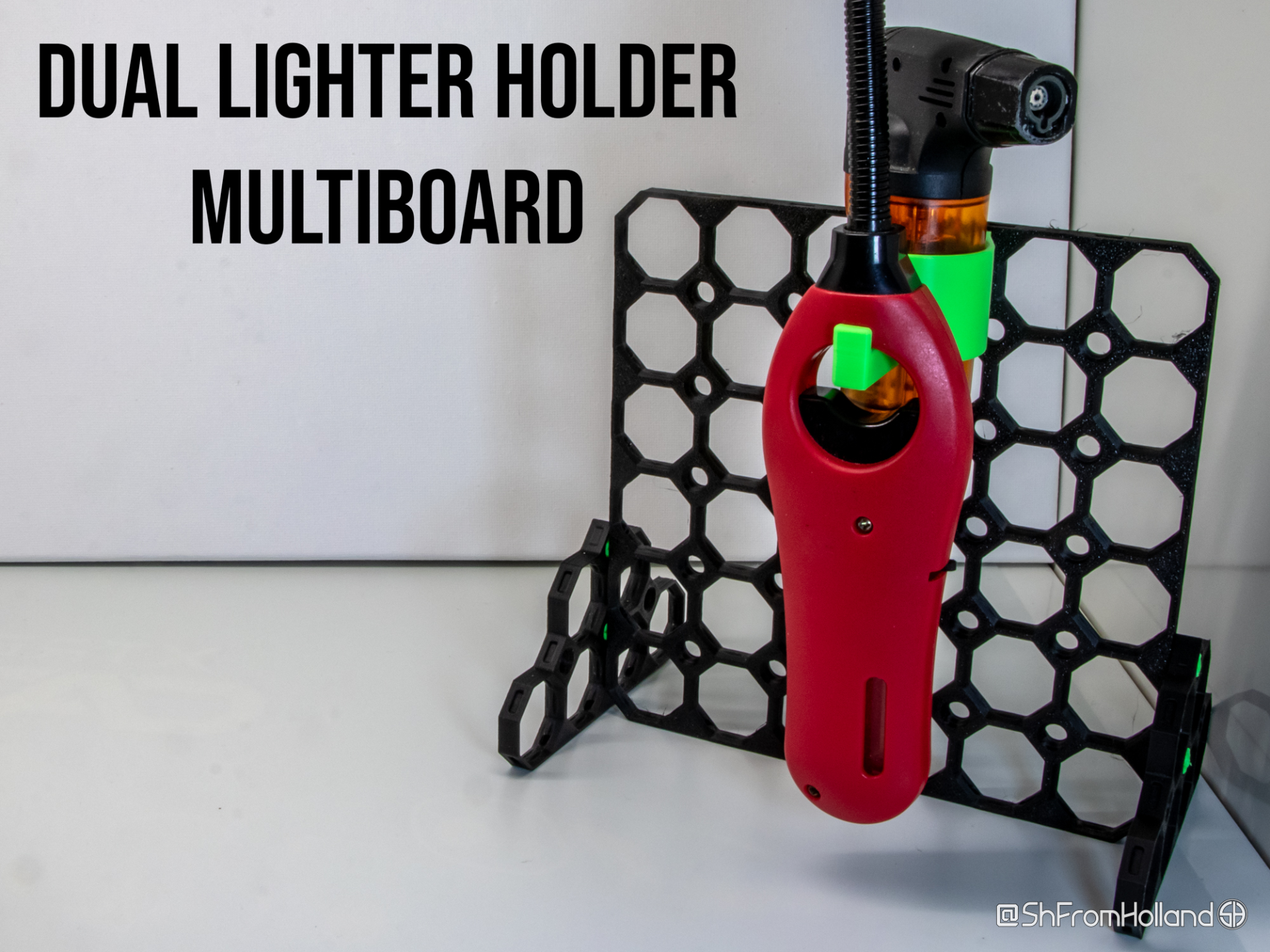 Dual lighter holder - Multiboard