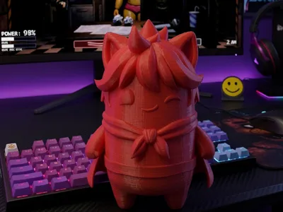 War Spirit (Fortnite) Kawaii – Fan Art 3D