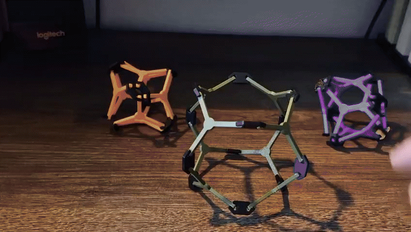 OctaMorph - Expanding Polyhedron