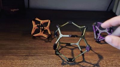 OctaMorph - Expanding Polyhedron