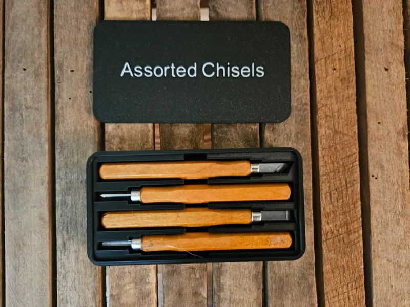 Assorted Chisel Case