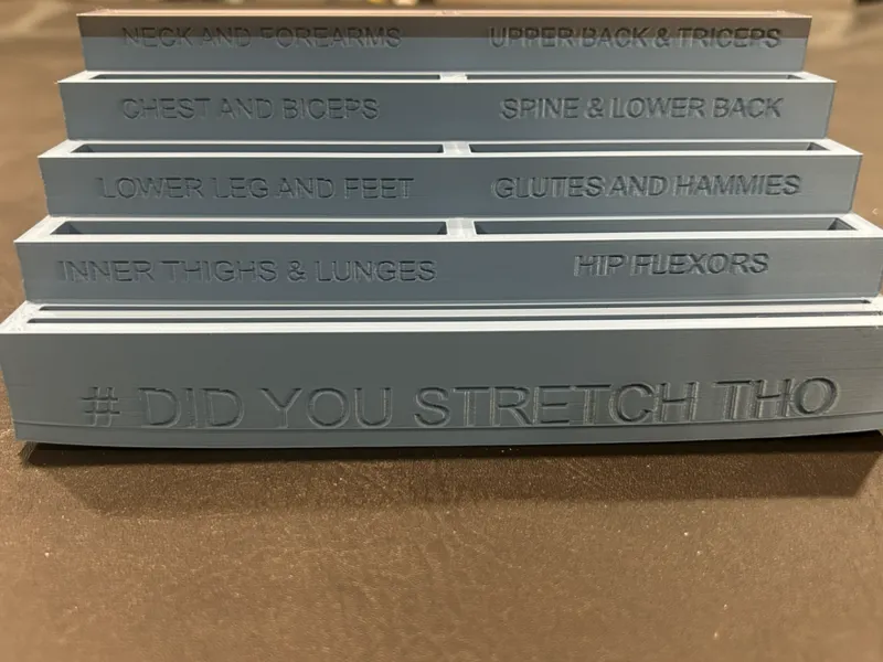Stretching Card Organizer 