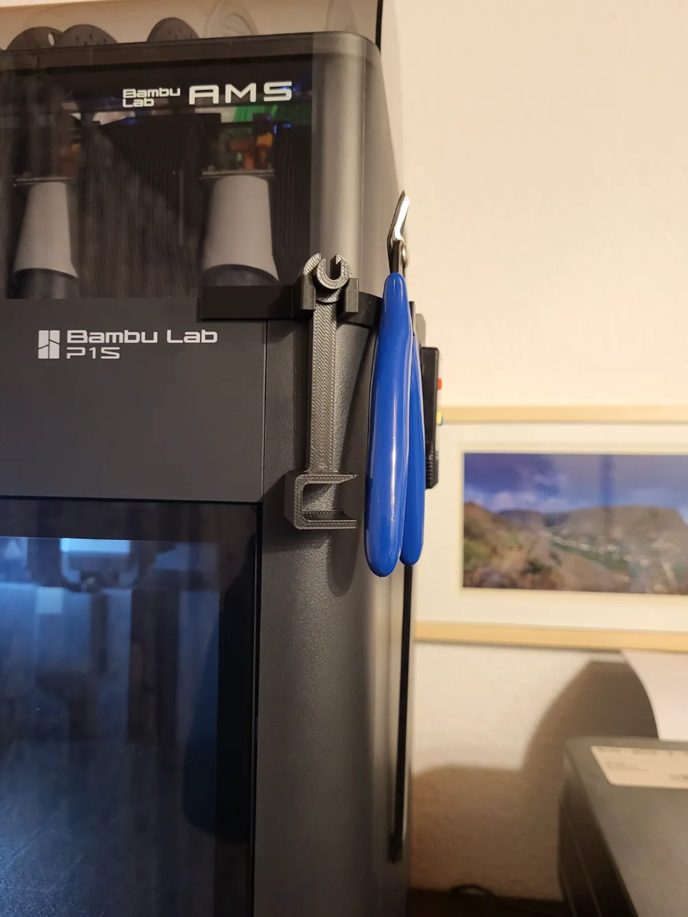 tool holder - P1S / P1P [side cutter & AMS tool] - Free 3D Print Model ...