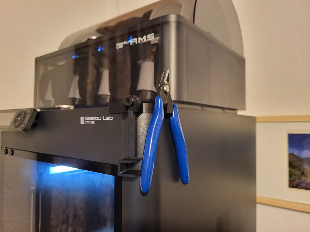 tool holder - P1S / P1P [side cutter & AMS tool] - Free 3D Print Model ...