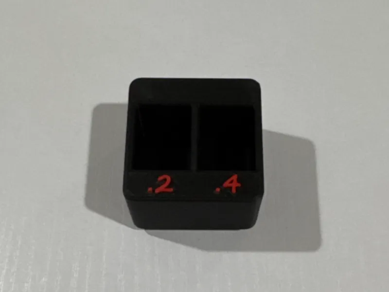Gridfinity .2 and .4 nozzle organizer for A1 / X1.