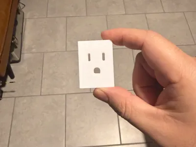 Fake Socket for Bath & Body Works Wallflower Plug