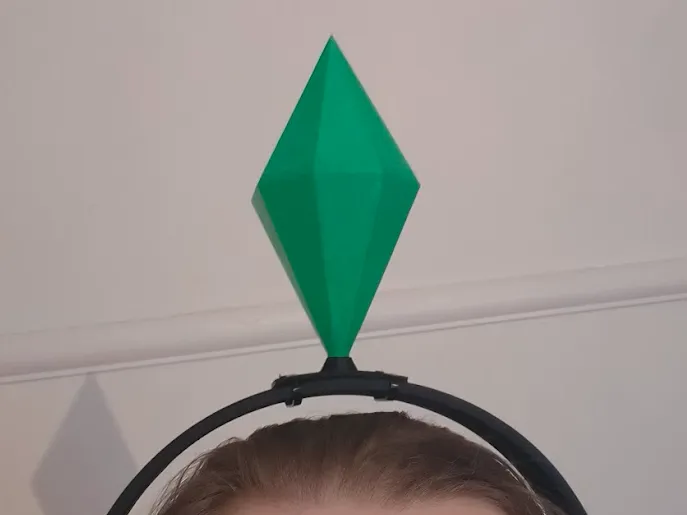 The Sims Plumbob Headphone/Headband Attachment