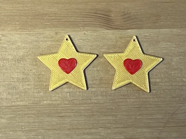 star earrings