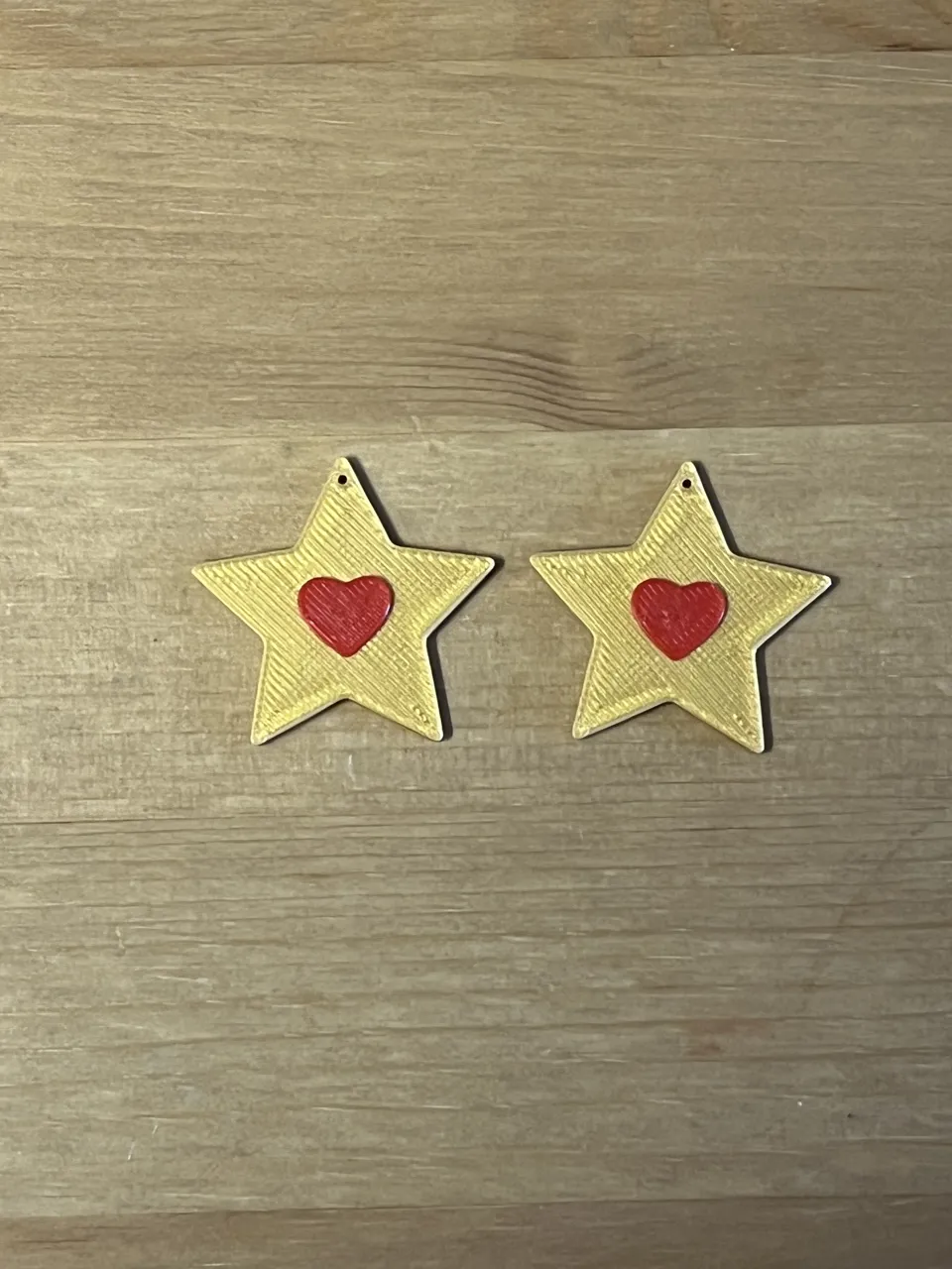 star earrings view 2