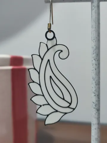 Pendientes: Aretes Swoosh of Paisley — vista de referencia 5