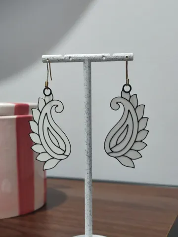 Pendientes: Aretes Swoosh of Paisley — vista de referencia 3