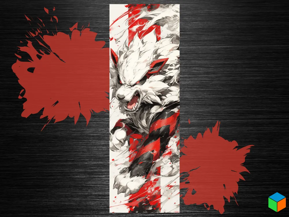 Arcanine Bookmark – The Legendary Roar