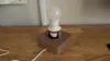 Wavy Lamp Base- E27 Lightbulb