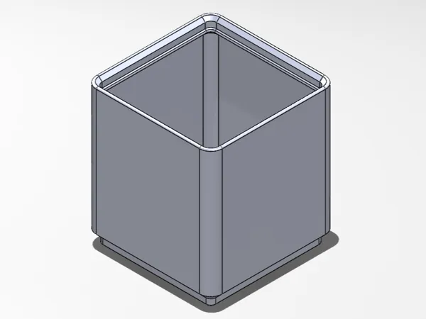 Bac Gridfinity 1x1 haute contenance
