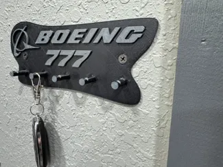 777 Keychain Holder