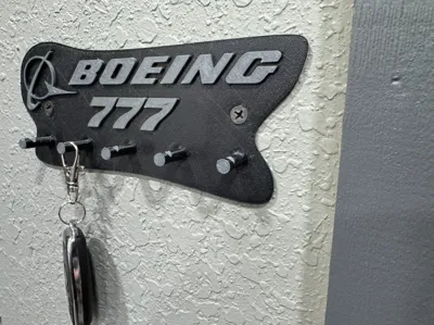 777 Keychain Holder