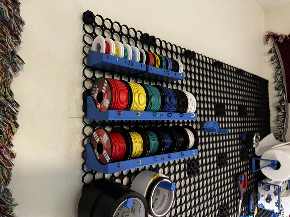 Parametric Wire Rack - MultiBoard by wesyarber MakerWorld: Download ...