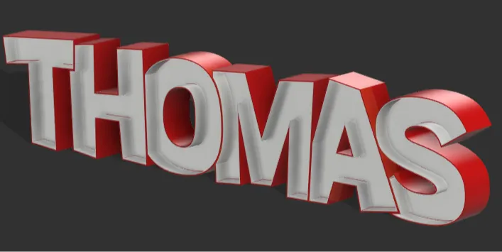 LED NAME THOMAS