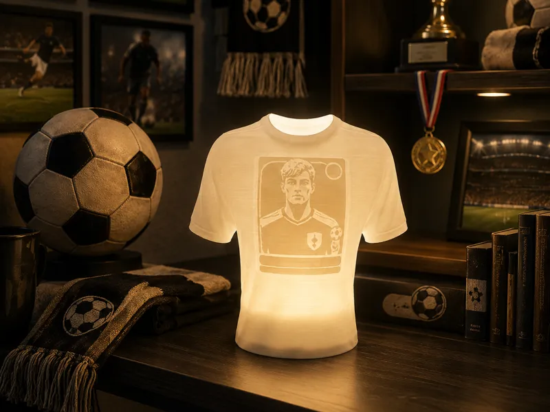 Soccer Jersey Touch Night Light