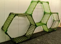 Rangement mural hexagonal extensible — photo 2