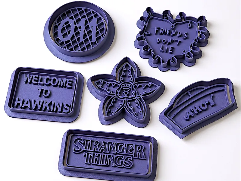 Stranger Things Cookie Cutter Pack 6 Piece