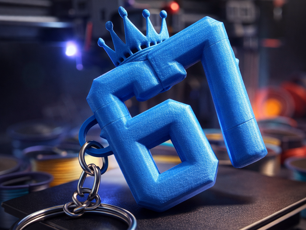 Schlüsselanhänger / Keychain 67 / SixSeven
