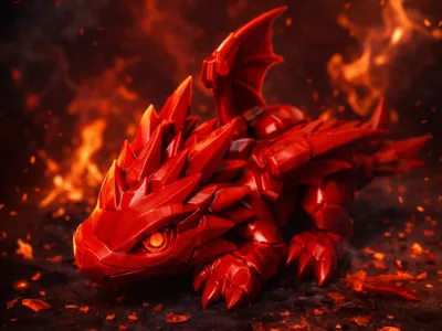 Pyrospike Dragon